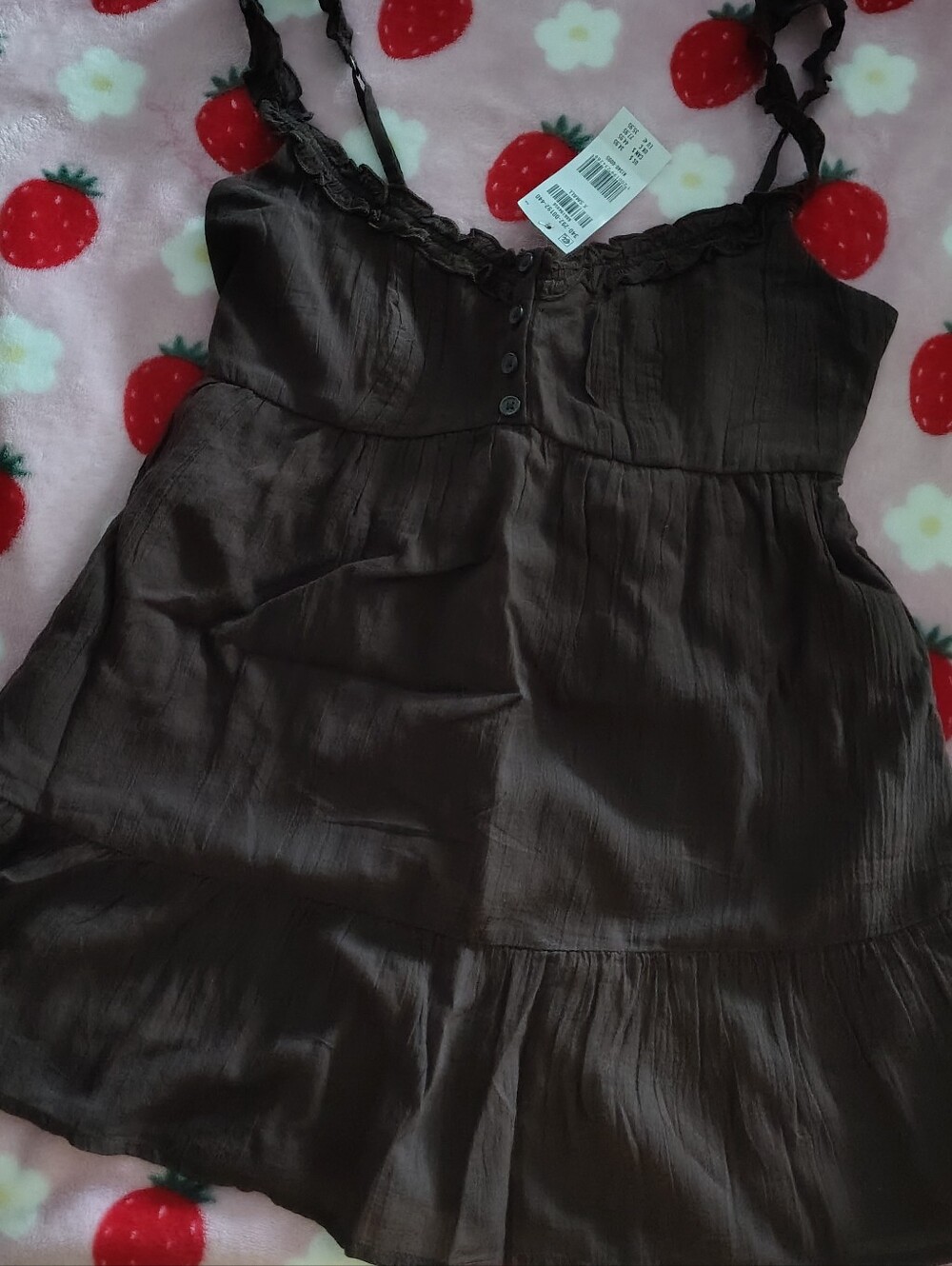 Hollister longline babydoll cami